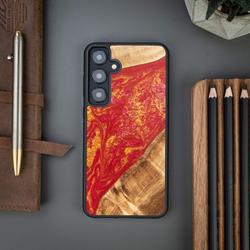 Bewoodin ainutlaatuinen suojakuori Samsung Galaxy S24 Plus -puhelimelle Neons Paris