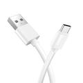 CABLE T-PHOX NETS TYPE-C WHITE 3A ; PVC ; 1,2M
