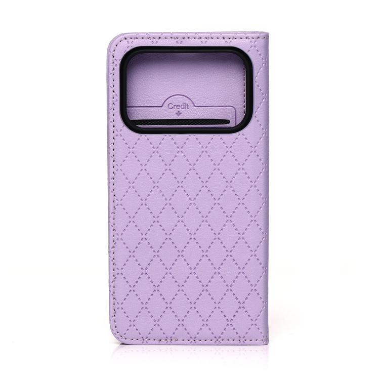 Smart Caro case for Honor 600 / Honor 600 Pro purple