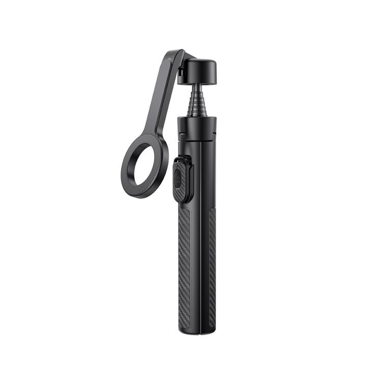 XO Selfiekeppi Bluetooth-kolmijalka SS37 musta magneettinen MagSafe-yhteensopiva 124 cm