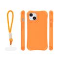 Safepop case with strap for iPhone 13 6,1" orange