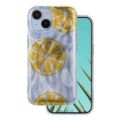 Ultra Trendy Summer case for iPhone 14 6,1" lemon