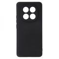 Xiaomi Redmi Note 14 Pro Plus 5G -puhelimen silikonikuori (maailmanlaajuinen), musta