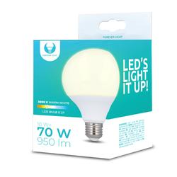 LED-lamppu E27 G95 10W 230V 3000K 950lm Forever Light