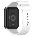 SILICONE STRAP MI BAND 8 PRO /M8 PRO (12). WHITE