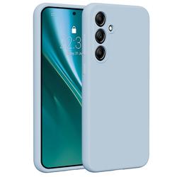 Etteri-silikonikotelo Samsung Galaxy A55 5G:lle, vaaleansininen