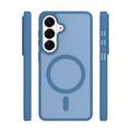 Mag Matt case for Samsung Galaxy S26 Plus dark blue big hole