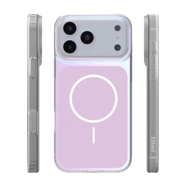 Etteri Hidden Pearl case for iPhone 17 Pro Max 6,9" pink