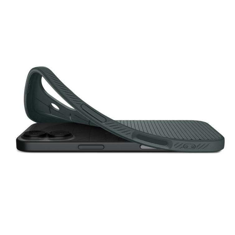 Spigen Liquid Air case for iPhone 17 Abyss Green