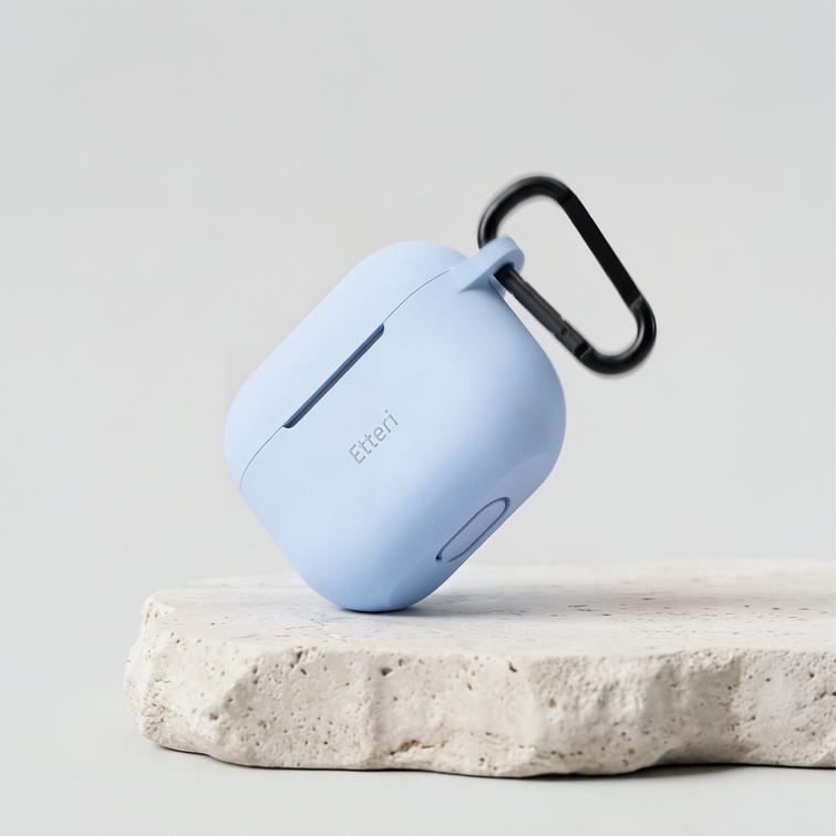 Etteri-silikonikotelo AirPods 3:lle vaaleansininen