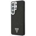 Guess case Fixed Glitter Triangle MagSafe for Samsung Galaxy S26 Ultra black