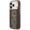 Guess case for iPhone 17 Pro HC MAGSAFE PU W/ 4G PU STRIPE brown