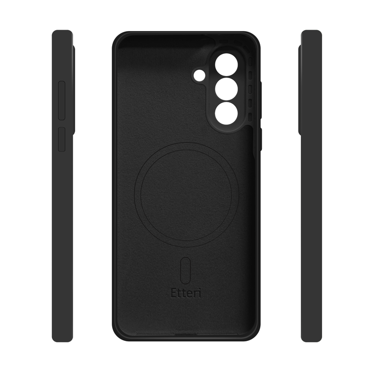 Etteri Silicone Mag case for Samsung Galaxy A57 5G black