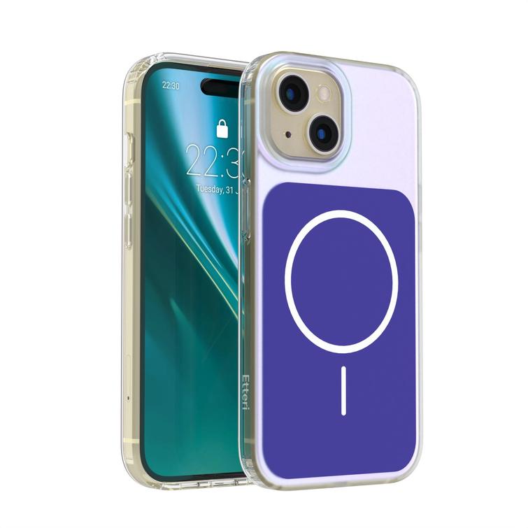 Etteri Hidden Pearl case for iPhone 15 6,1" dark blue