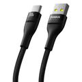 Baseus Flash 2 -latauskaapeli USB-C-kaapeliin 100W 1m, musta