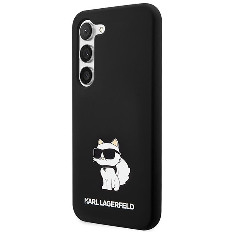 Karl Lagerfeld case for Samsung Galaxy S24 KLHCS24SSNCHBCK black HC SILICONE NFT CHOUPETTE