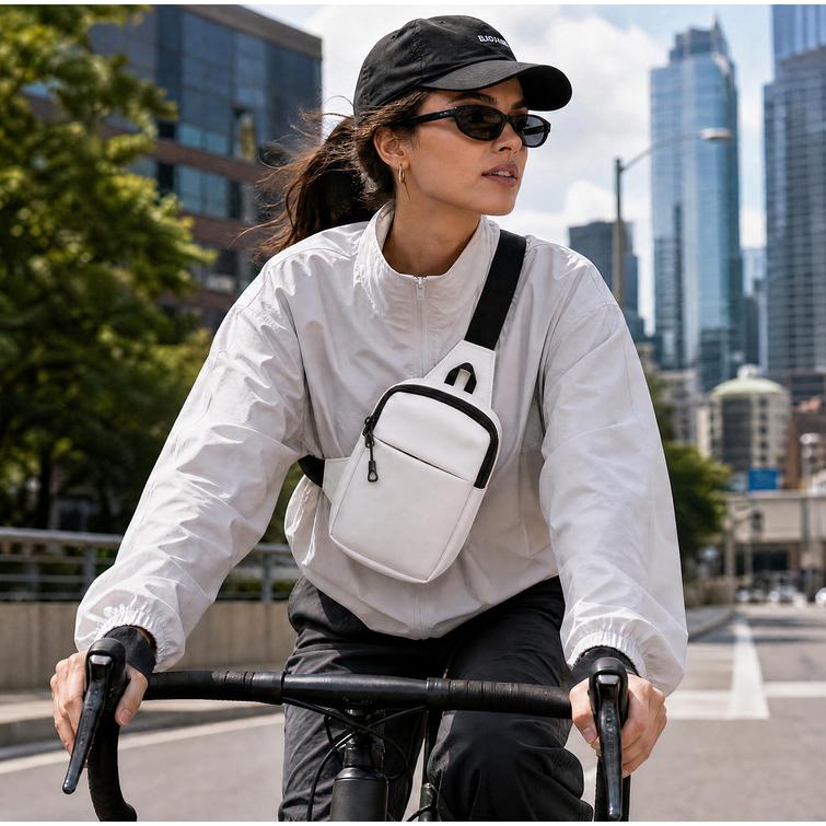 Crossbody bag Urbanflex white
