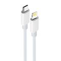 Maxlife MXUC-05 kaapeli USB-C - Lightning 2,0 m 20W valkoinen