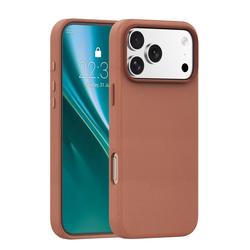 Etteri Elegant Mag kotelo iPhone 17 Prolle 6,3" ruskea