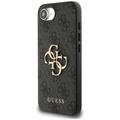 Guess HC 4G PU Big Logo Case for iPhone 16e Black