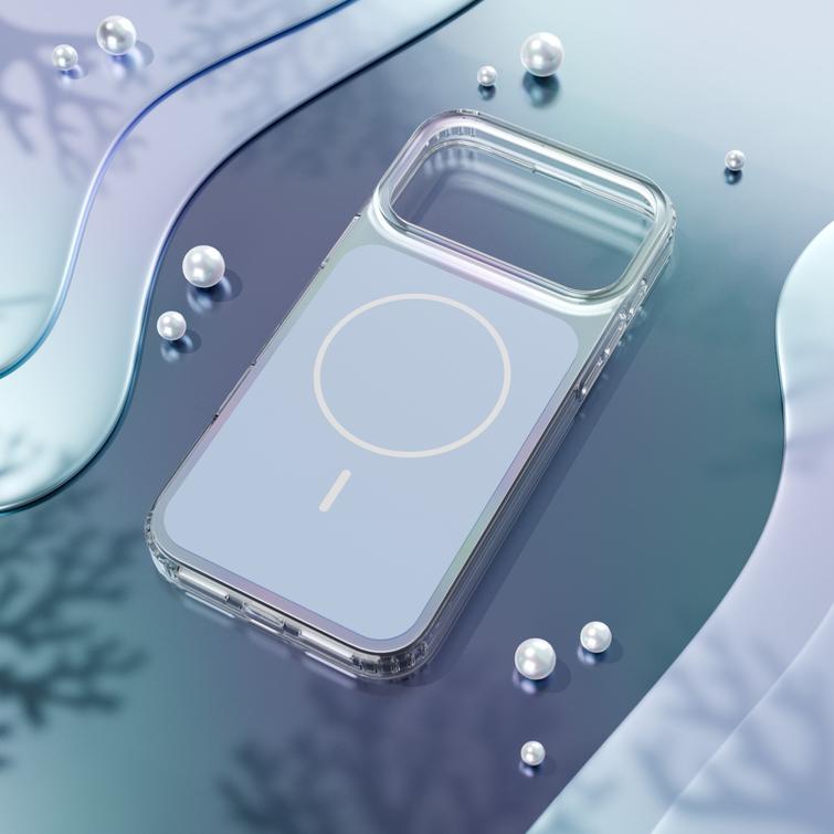 Etteri Hidden Pearl case for iPhone 17 Pro Max 6,9" light blue