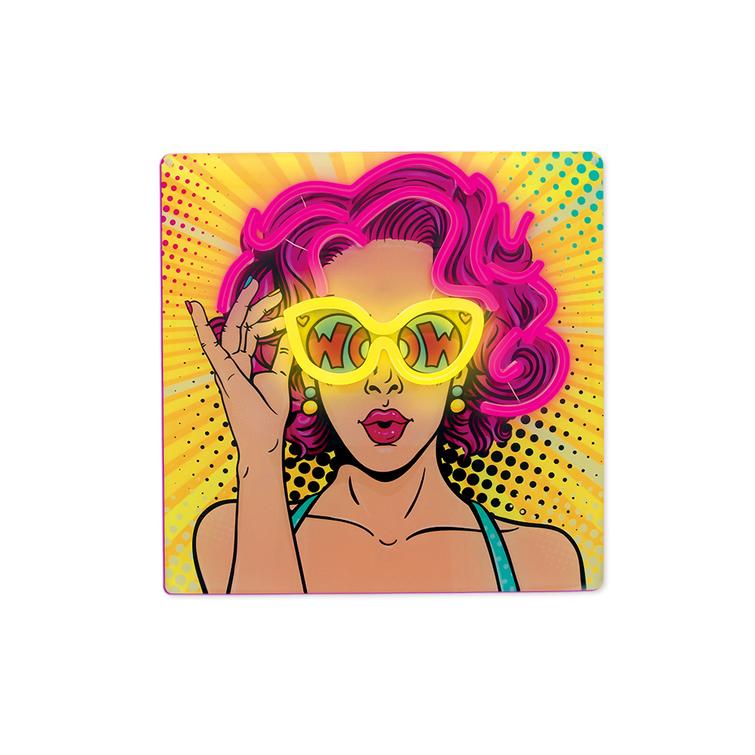 Neon ART LED POWER NAINEN keltavioletti FLA02 Forever Light