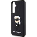 Karl Lagerfeld case for Samsung Galaxy S24 KLHCS24S3DRKINK black HC 3D RUBBER IKONIK NFT