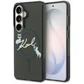 Karl Lagerfeld case IML KC Script MagSafe for Samsung Galaxy S26 black
