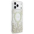 Guessin hartsipohjainen glitter-magneettisuojakuori iPhone 17 Pro Maxille złoty
