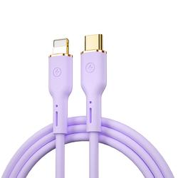 WIWU kaapeli YQ01 USB-C - Lightning 30W 1,2m violetti