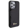 Guess case for iPhone 15 Pro Max 6,7" GUHCP15XPSFDGSK black HC Sequin Script Metal