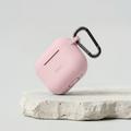 Etteri-silikonikotelo AirPods 4:lle vaaleanpunainen