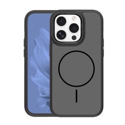 Frame Thin Mag -suojakuori iPhone 15 Pro 6,1":lle, musta