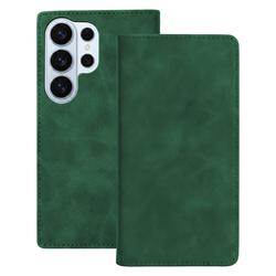Smart Suede case for Samsung Galaxy S25 Ultra green