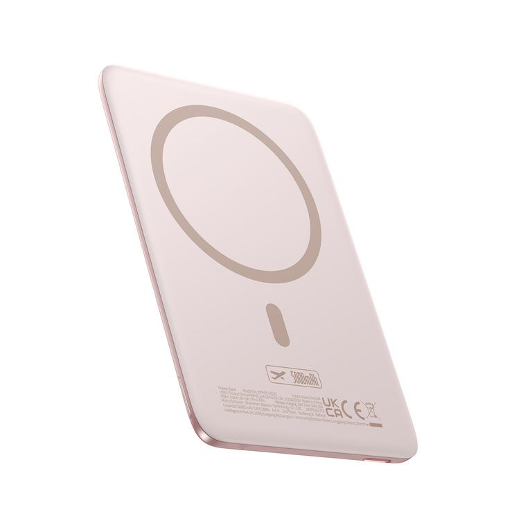 Baseus PicoGo AM41 Cardtype Magnetic power bank 20W 5000mAh Nebula Pink