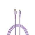 COLORUM-kaapeli USB-A - USB-C 1,8m 3A CK60-AC-09 xLavenda