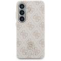 Guess case 4G Rhinestone Round Logo MagSafe for Samsung Galaxy S26 pink