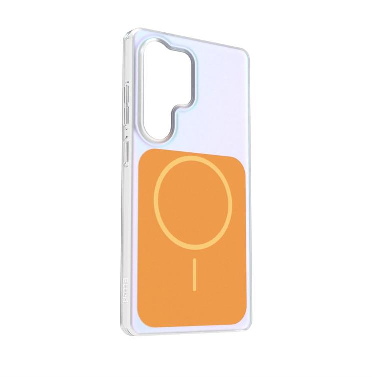 Etteri Hidden Pearl case for Samsung Galaxy S25 Ultra orange