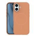 Silikoni ohut Mag karamelli kuori iPhone 17 / 18 6,3" -mallille