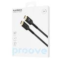 Proove-kaapeli PlayBack HDMI - HDMI 3m musta