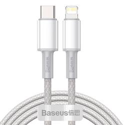 Baseus-kaapeli High Density PD USB-C - Lightning 2,0 m valkoinen 20W