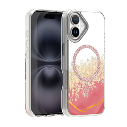 Epoxy Mag case for iPhone 16 6,1" pink