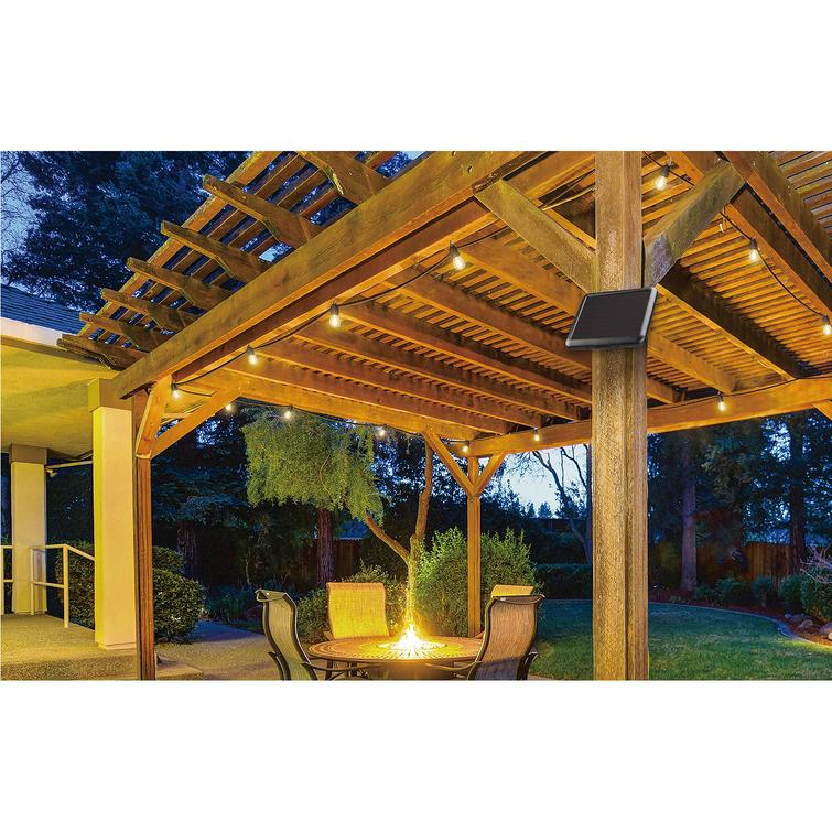 Forever Light LED-aurinkopaneelik&ouml;ynn&ouml;s SUNARI FLS-60 7,5m 10 lamppua IP44