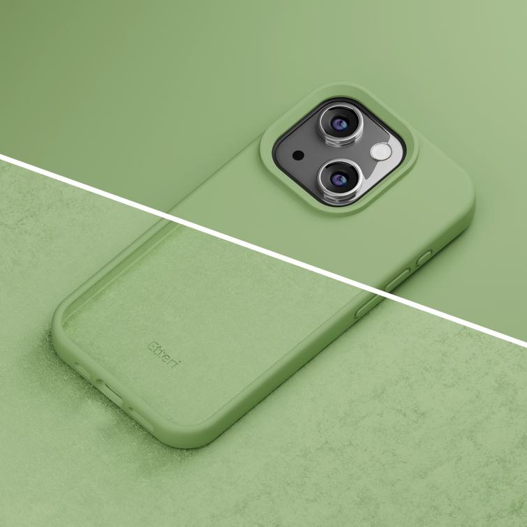 Etteri Silicone case for iPhone 11 light green