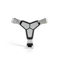 MAXXIMUS IRON CAR HOLDER BLACK/SILVER, GRAVITY / FOR VENT