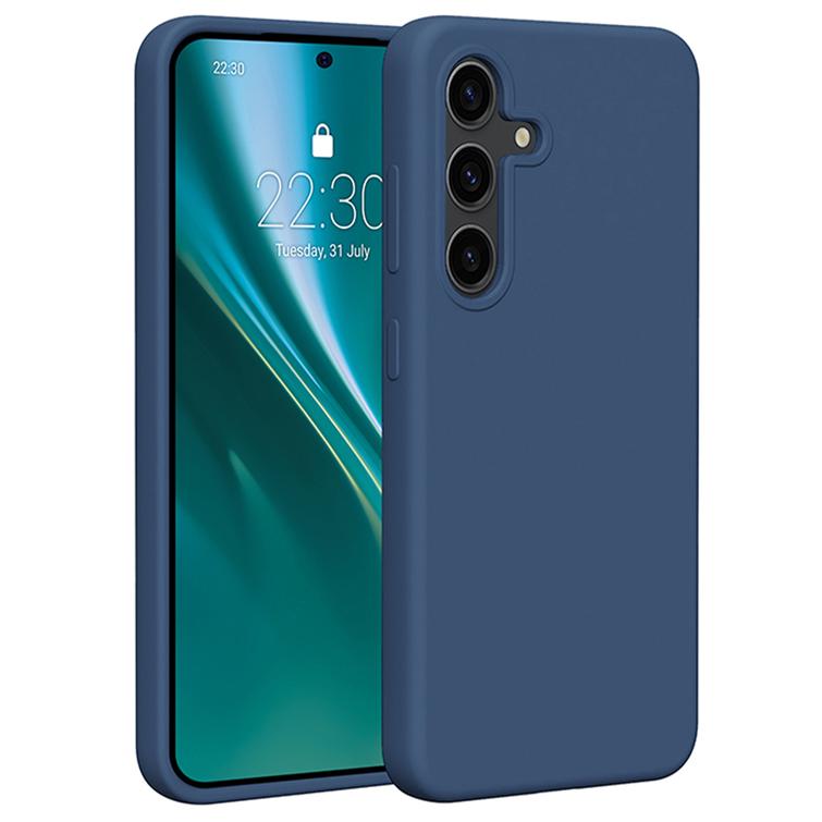 Etteri silikonikotelo Samsung Galaxy S25 tummansiniselle