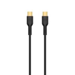 WIWU-kaapeli YQ02 USB-C - USB-C 100W 1,2m musta