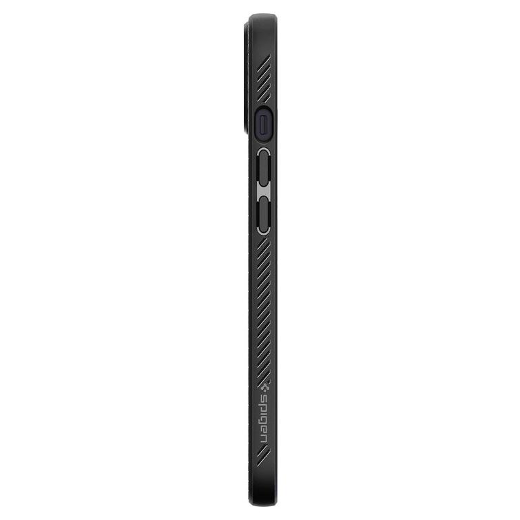 Spigen Liquid Air -suojakuori iPhone 13 6,1":lle mattamusta