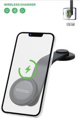 T-PHOX MAG ON 15W MAGNETIC WIRELESS CAR MOUNT BLACK