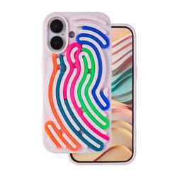 DIY Snake case for iPhone 16 6,1" pink